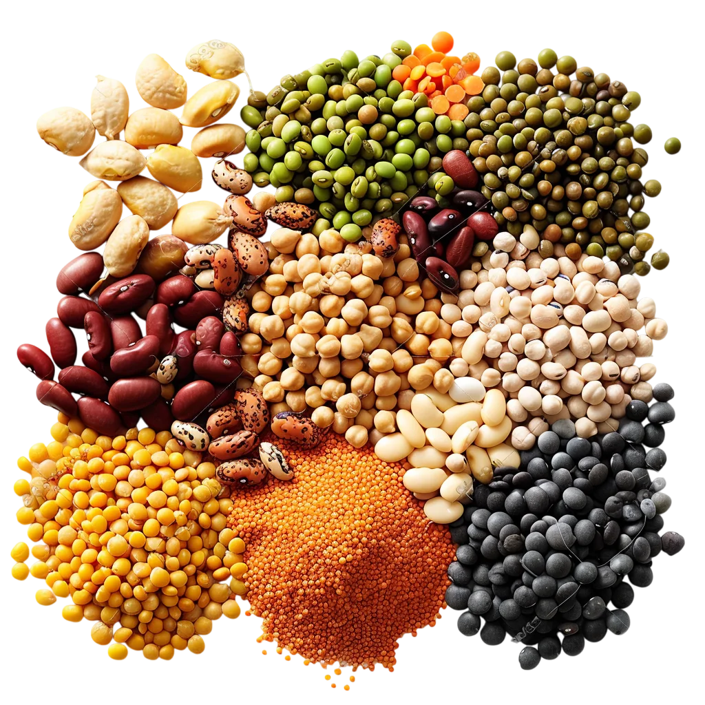 Mixed Dried Legumes Grains and Pulses Free PNG