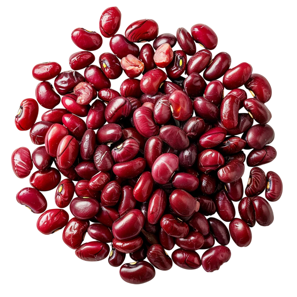 Pile of Glossy Red Beans – Free PNG