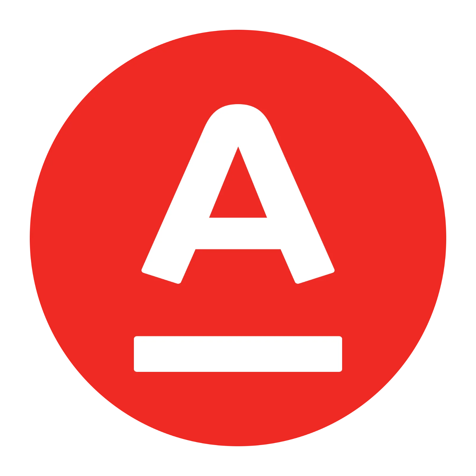 Alfa Bank Red Emblem Free PNG