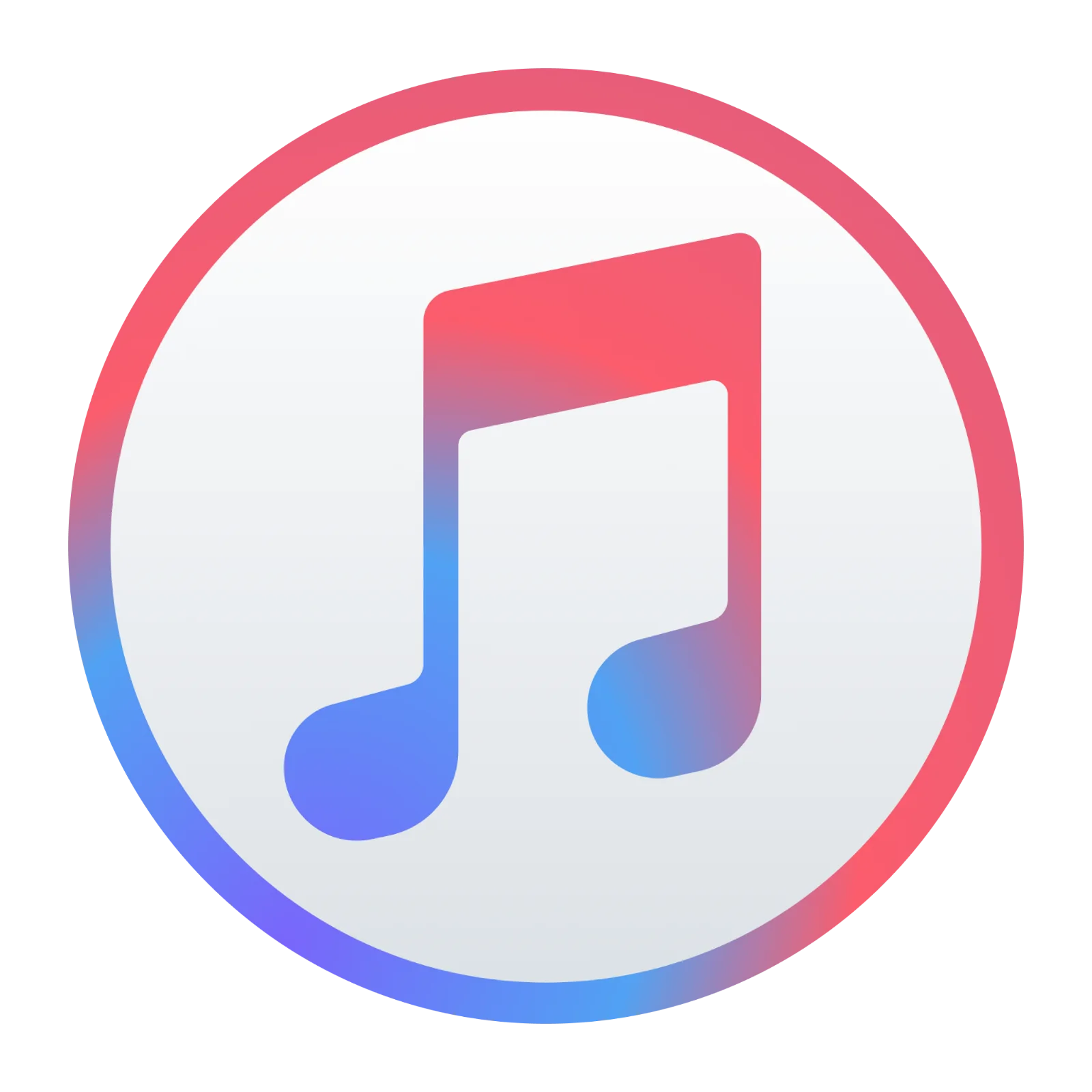 Apple Music Gradient Icon Free PNG