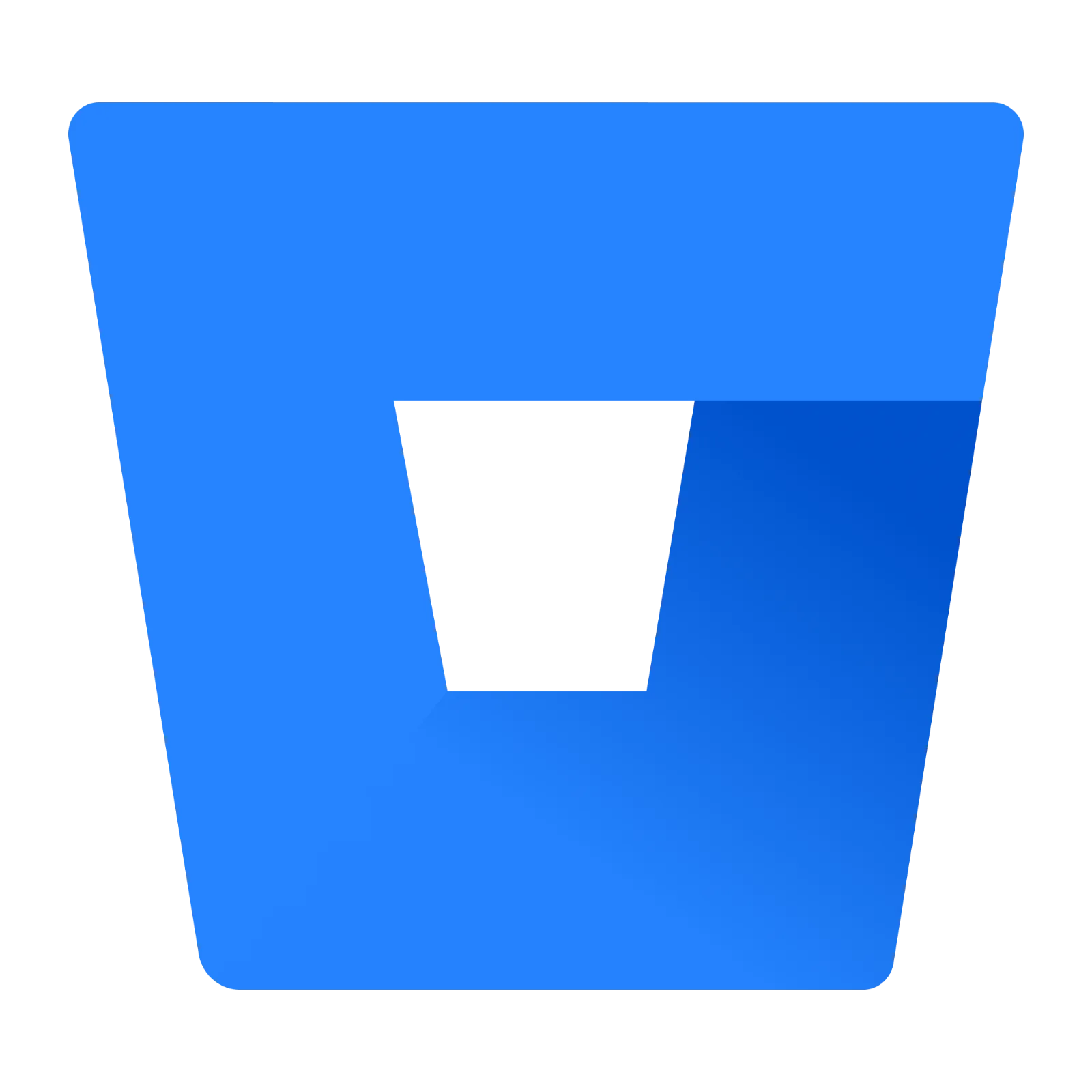 Bitbucket Blue Bucket Logo Free PNG