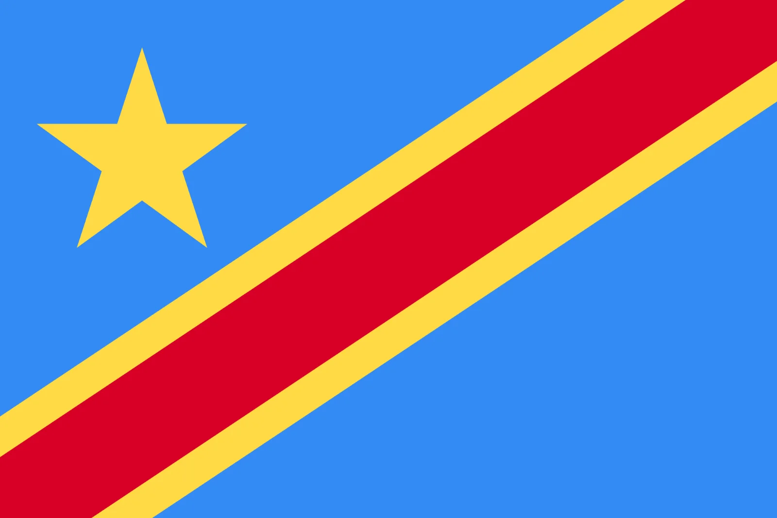 Democratic Republic of the Congo Flag Free PNG