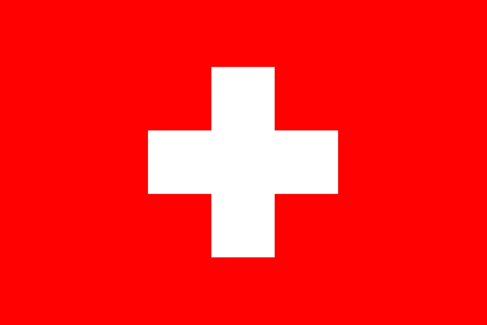White Cross on Red Background Free PNG