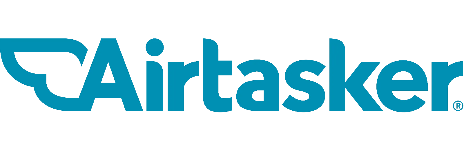 Airtasker Teal Wordmark Logo - Free PNG