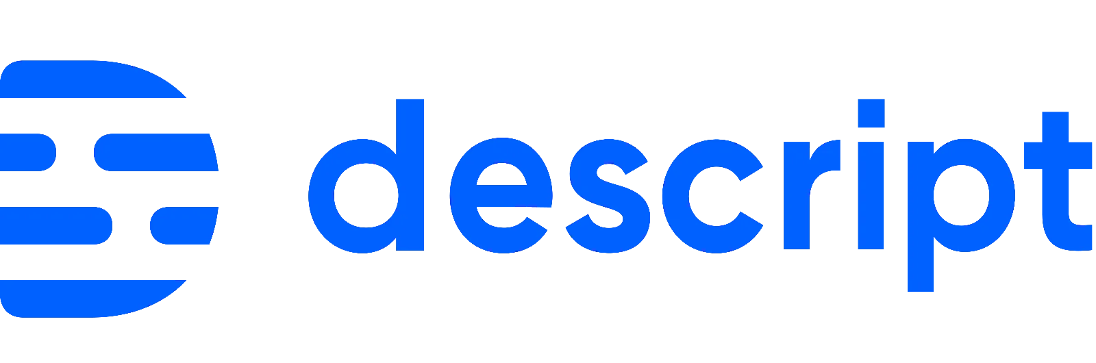 Descript Blue Logo Free PNG