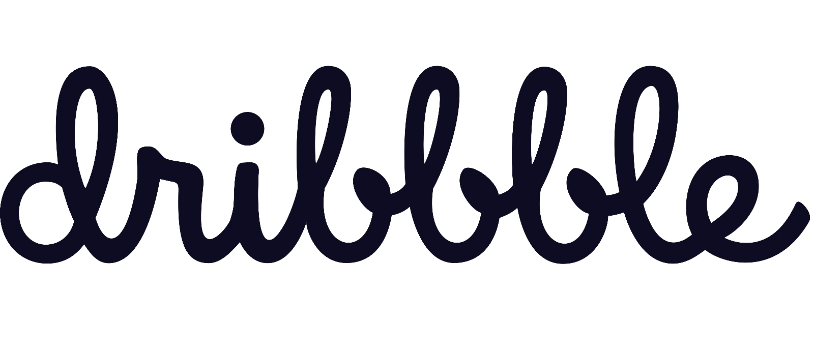 Dribbble Handwritten Wordmark Free PNG