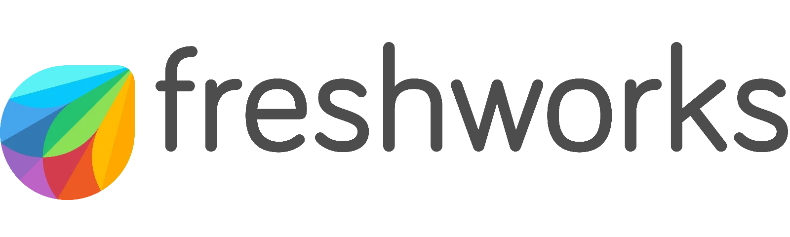 Freshworks Logo with Colorful Abstract Emblem | Free PNG