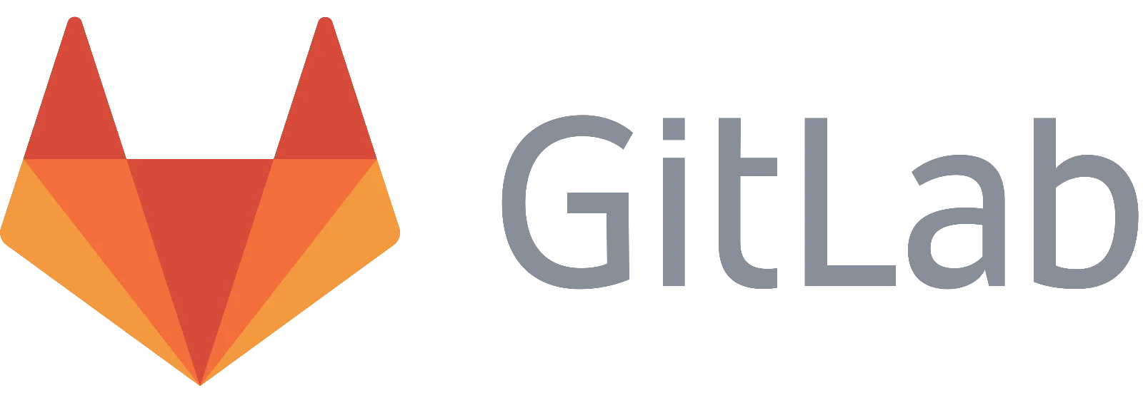 GitLab Logo with Orange Fox Icon | Free PNG