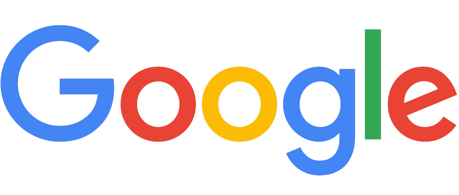 Google Multicolor Wordmark Logo Free PNG