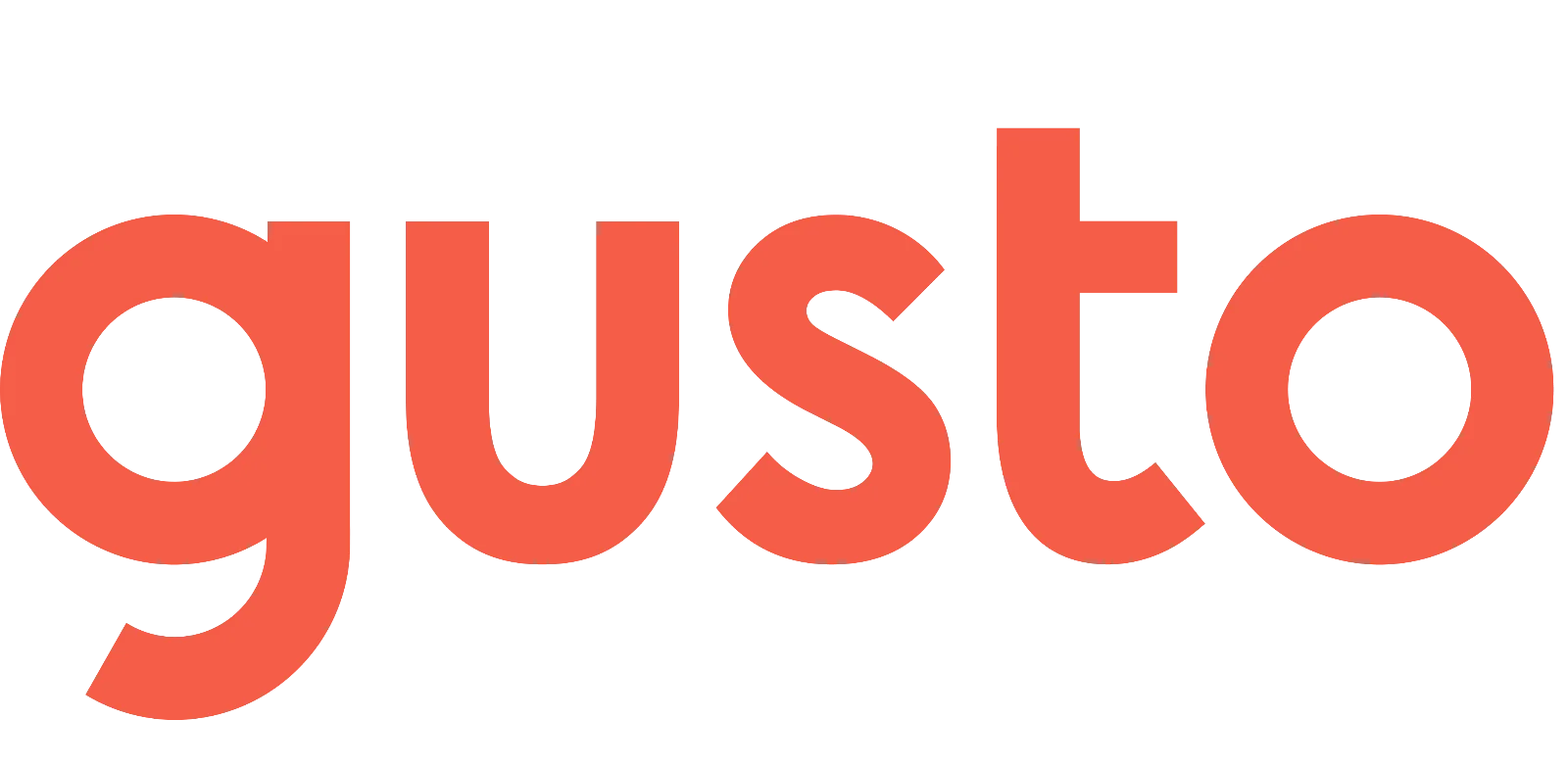 Gusto Coral Wordmark Free PNG