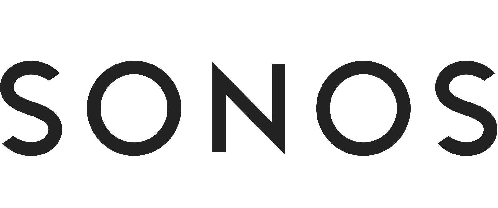 Sonos Wordmark on Black Background Free PNG