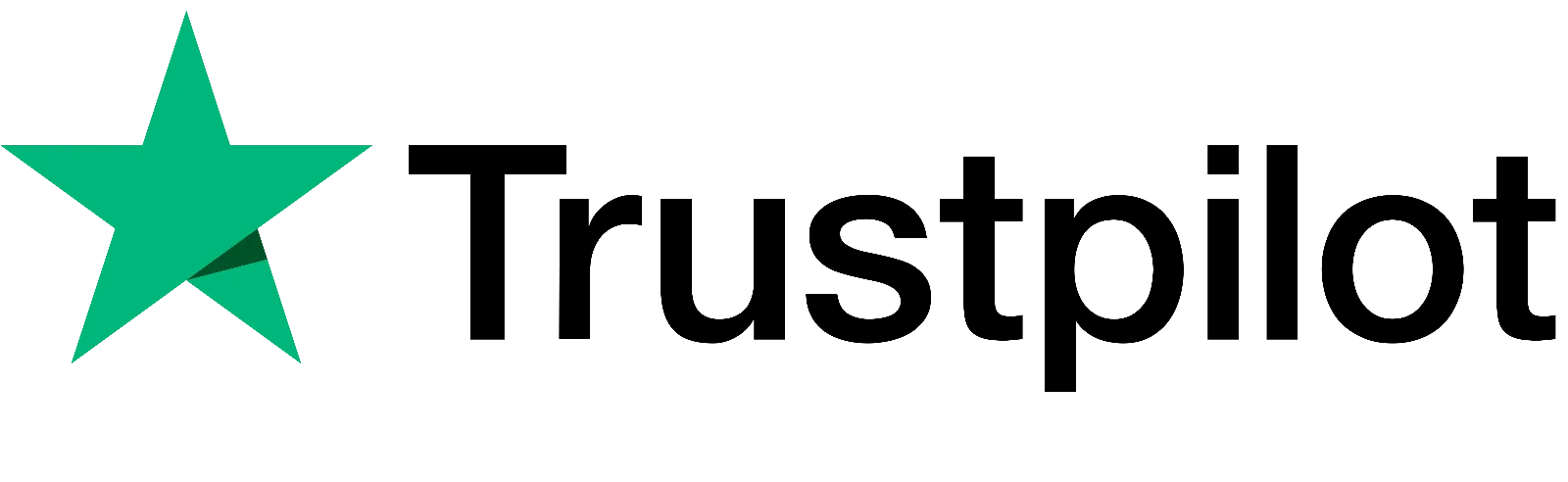 Trustpilot Green Star Logo on Black Background | Free PNG