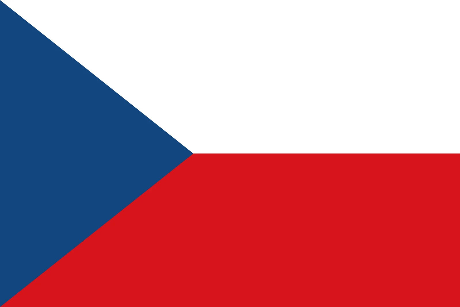 Czech Republic Flag Free PNG