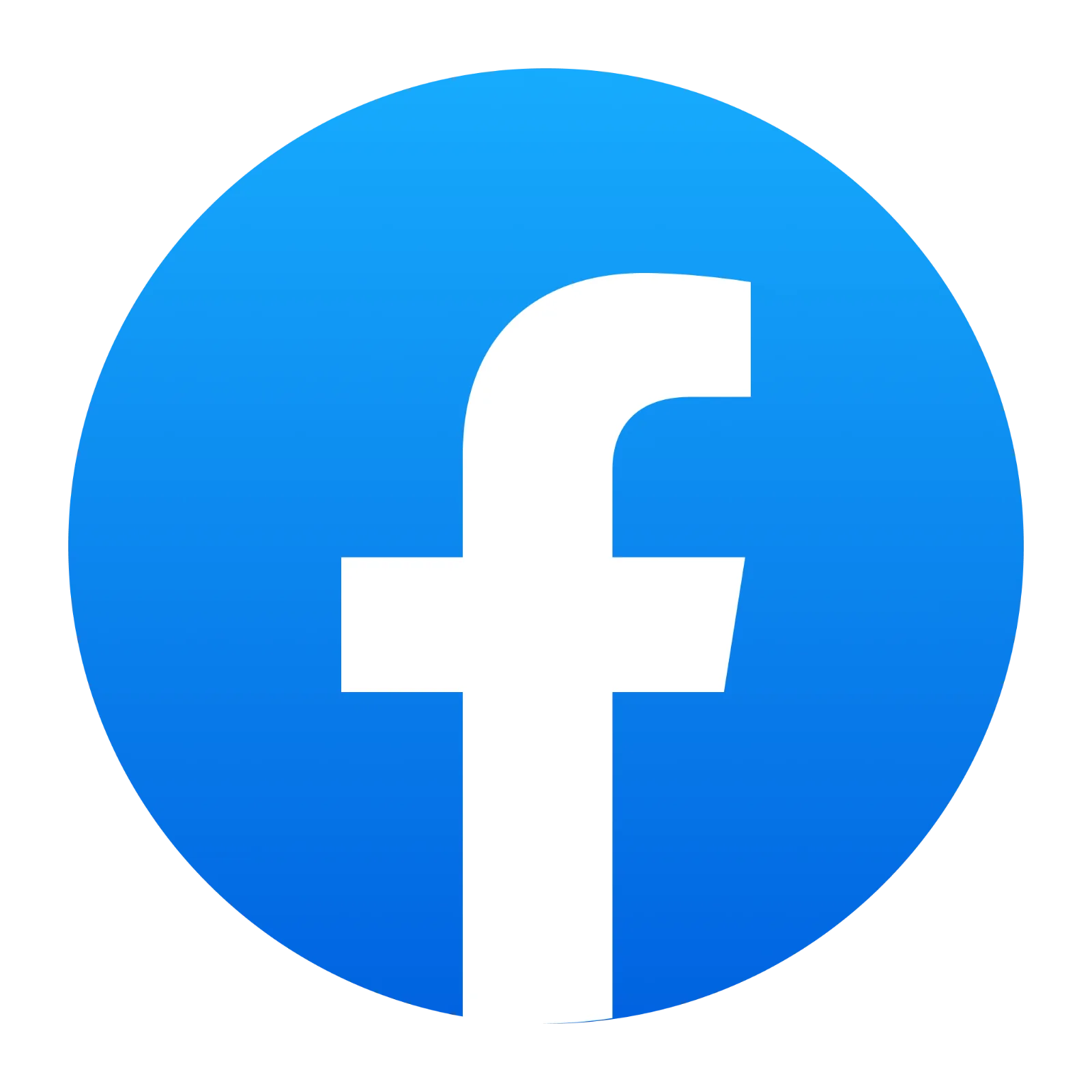 Facebook Blue Circle Logo Free PNG