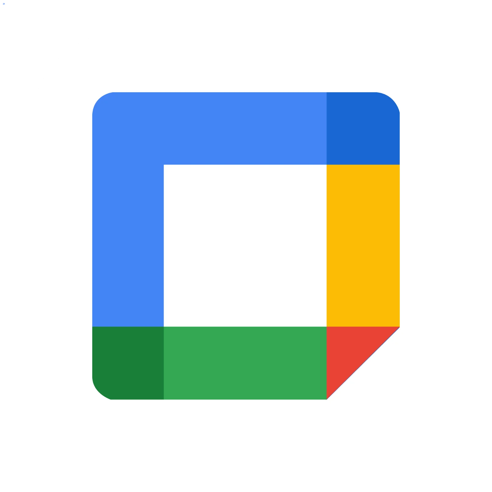 Google Calendar App Icon Free PNG