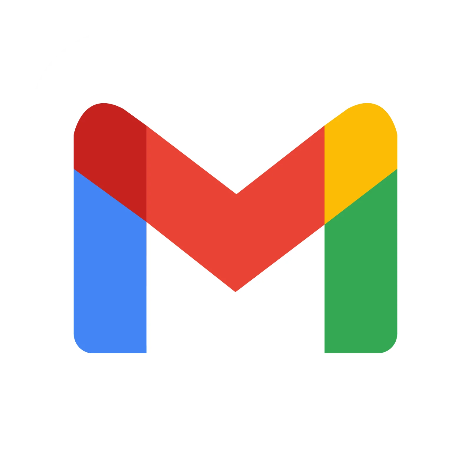 Gmail Multicolor Envelope App Icon Free PNG