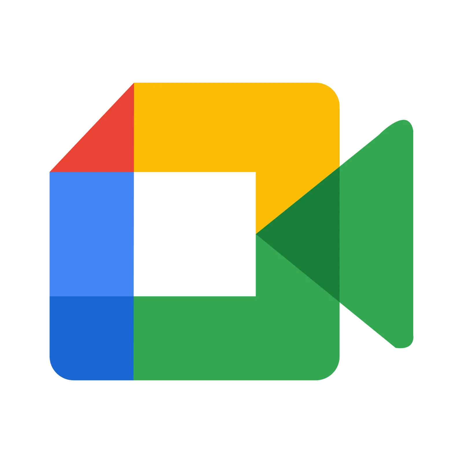 Google Meet Camera Icon on White Circle Free PNG