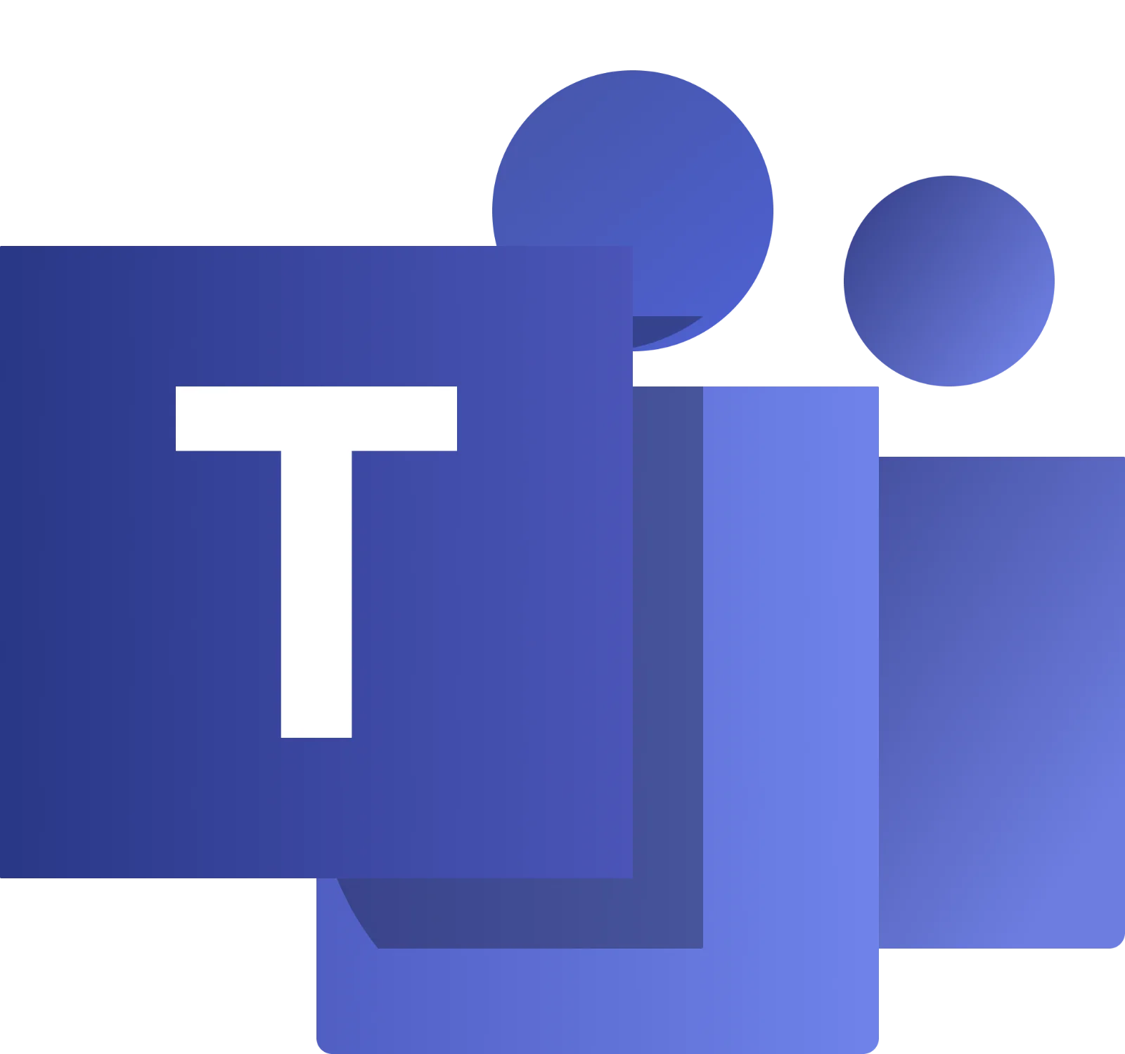 Abstract Blue Geometric Letter T Design Free PNG