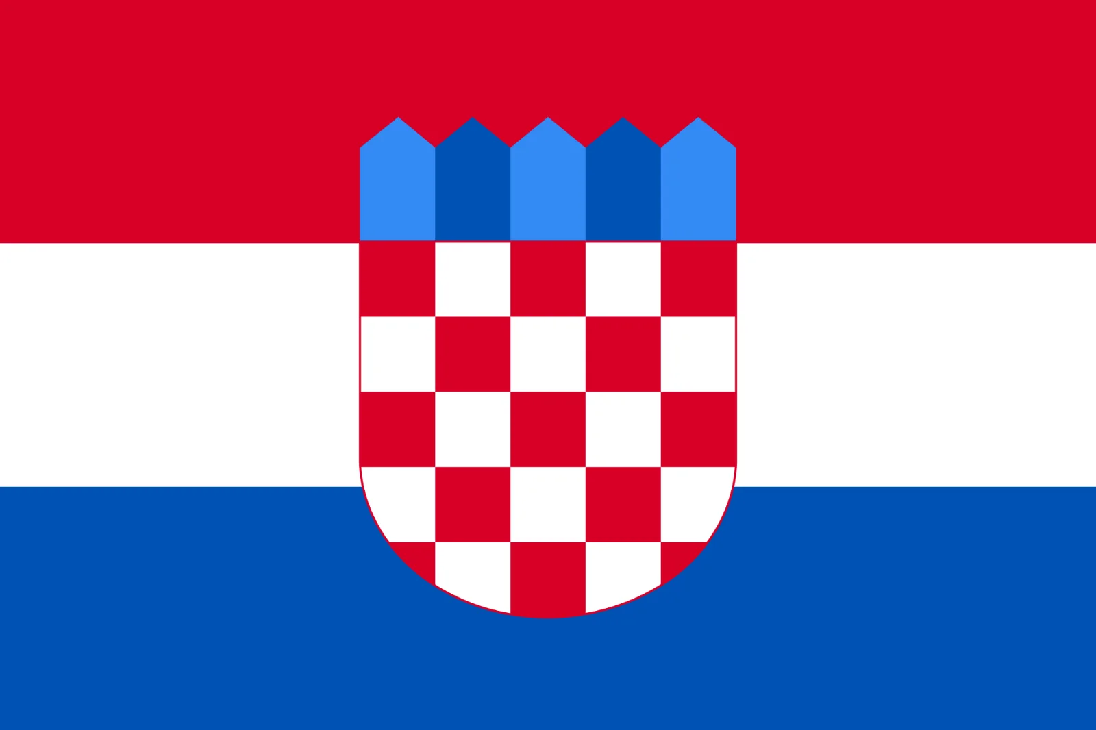 Croatia Flag and Coat of Arms Free PNG