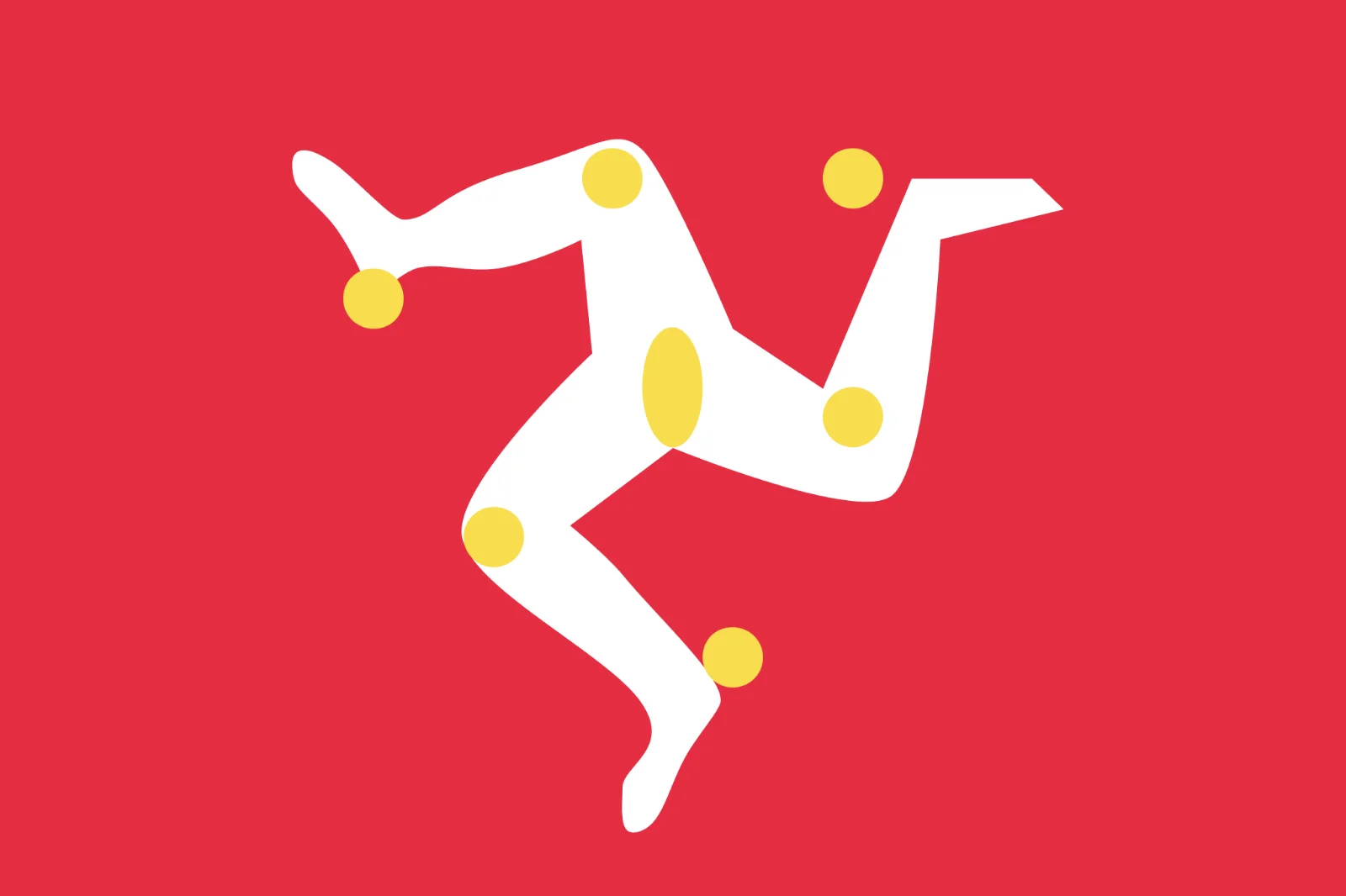 Abstract Running Figure Free PNG