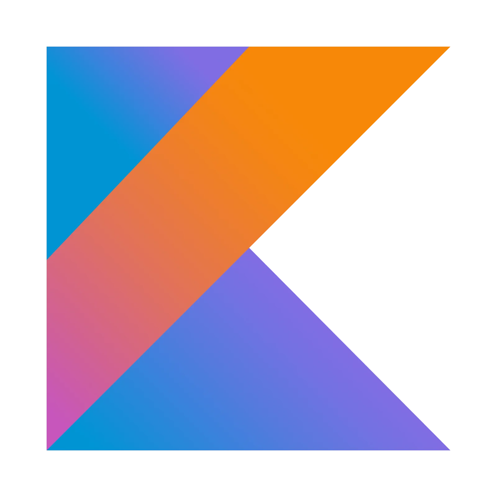 Kotlin Gradient Logo Free PNG