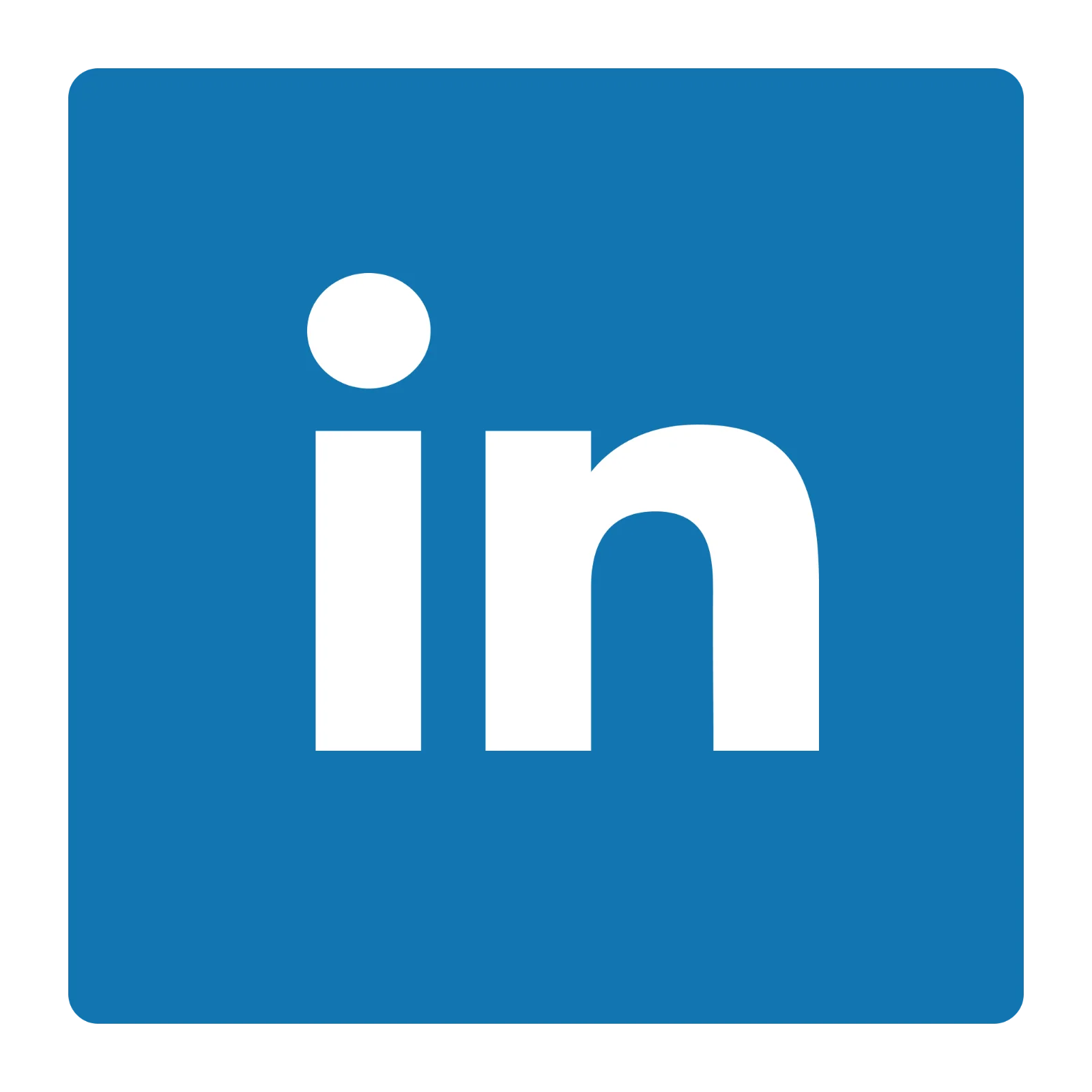 LinkedIn Logo Icon in Blue Square - Free PNG