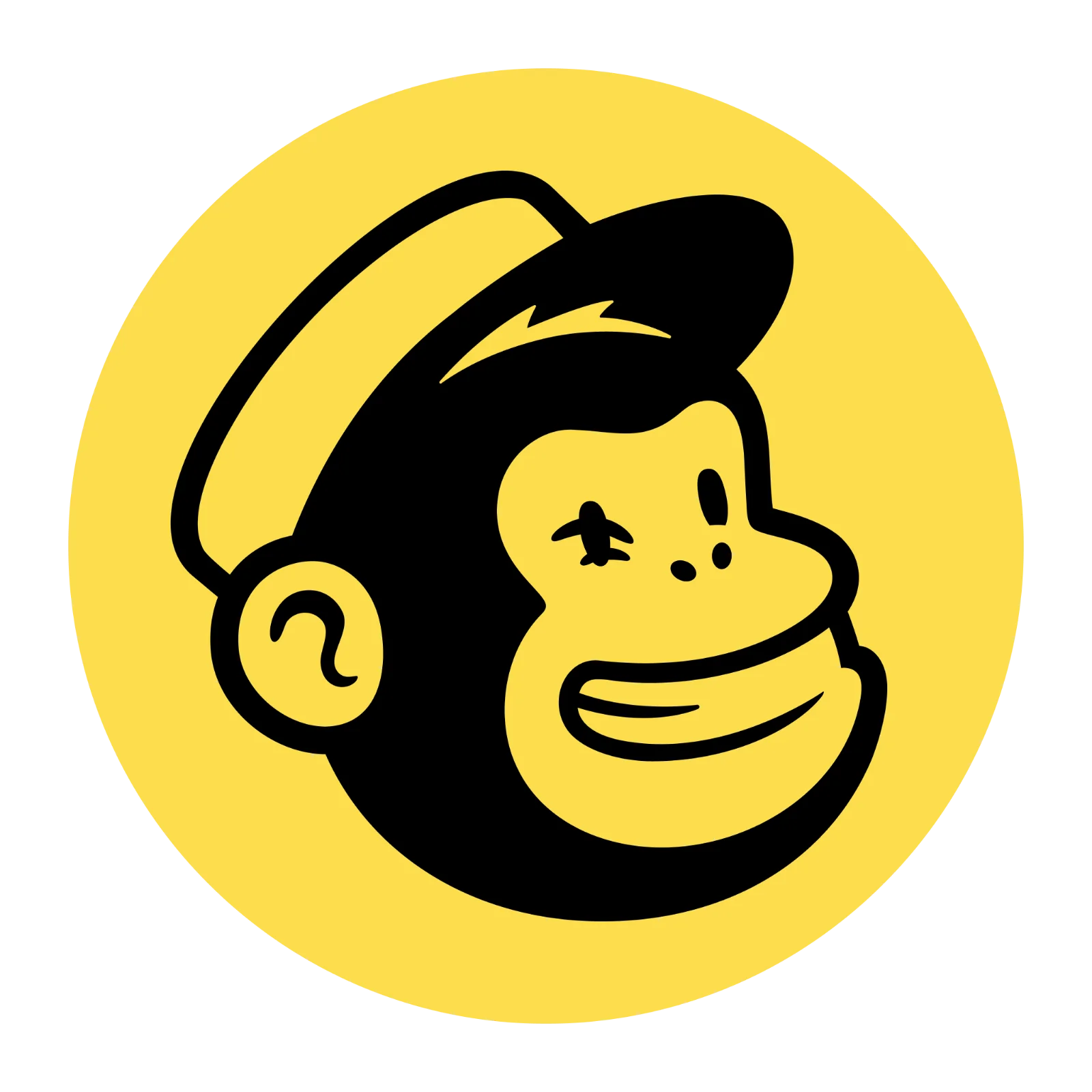 Mailchimp Monkey Mascot Logo Free PNG