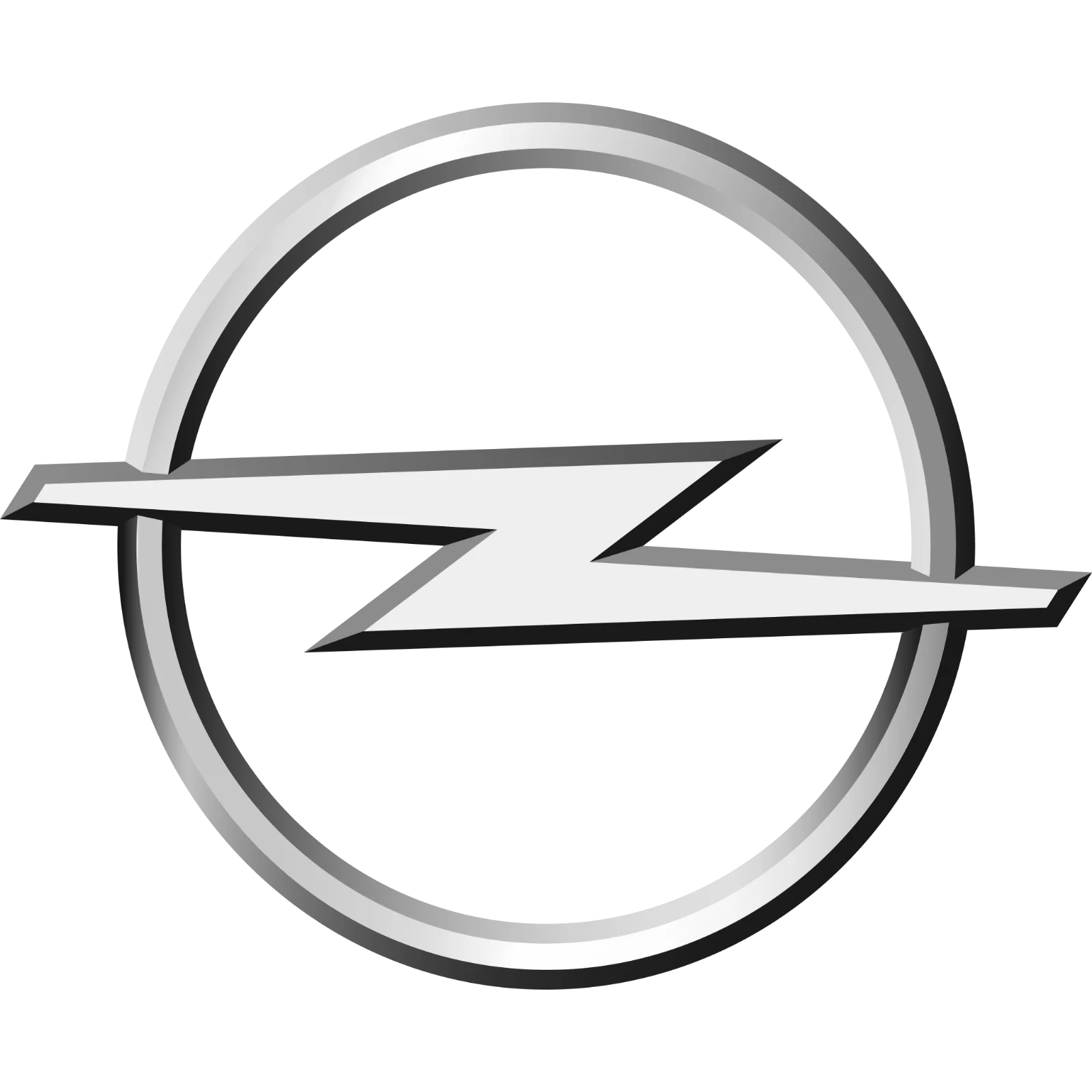 Opel Silver Lightning Emblem Free PNG