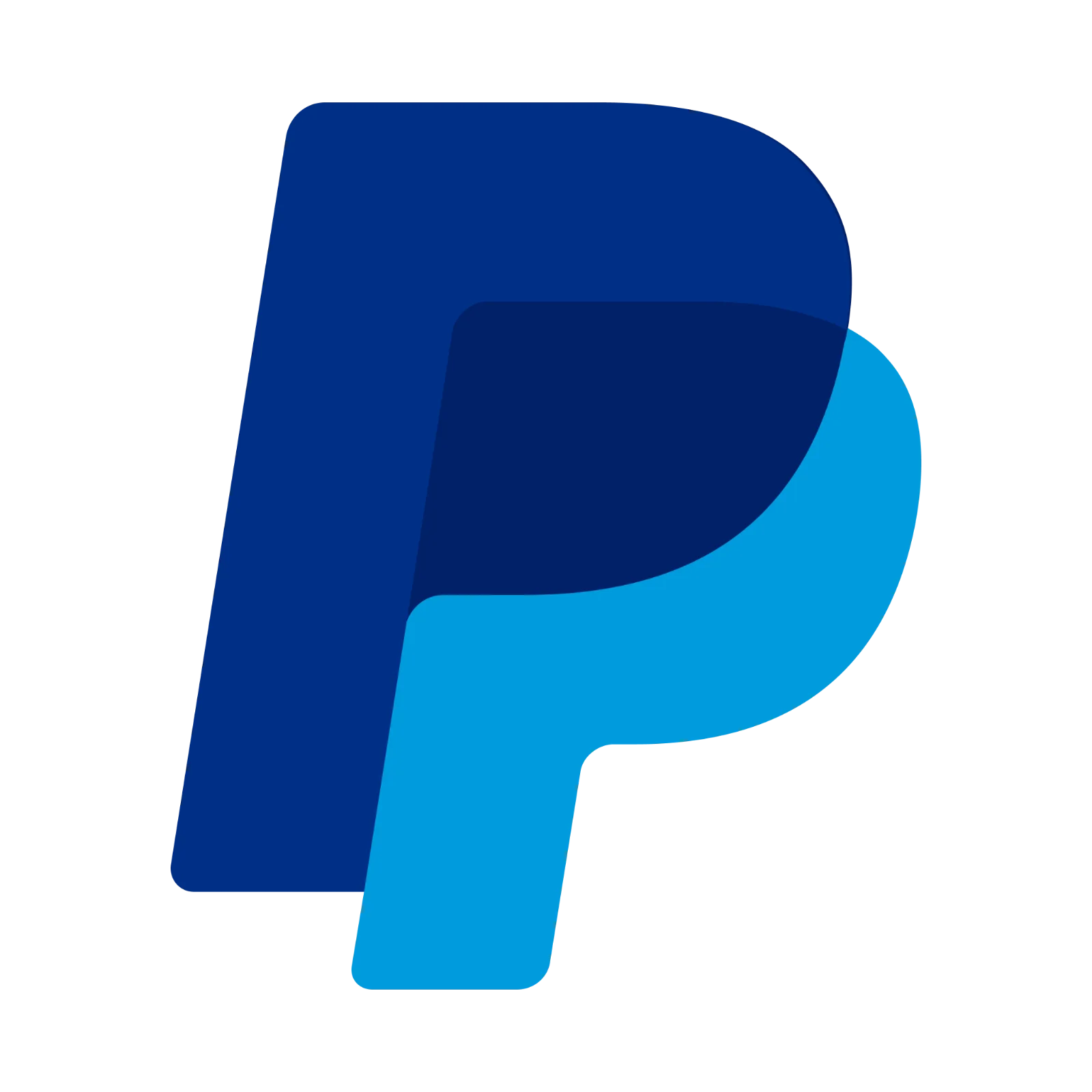 PayPal Blue Lettermark Logo Free PNG