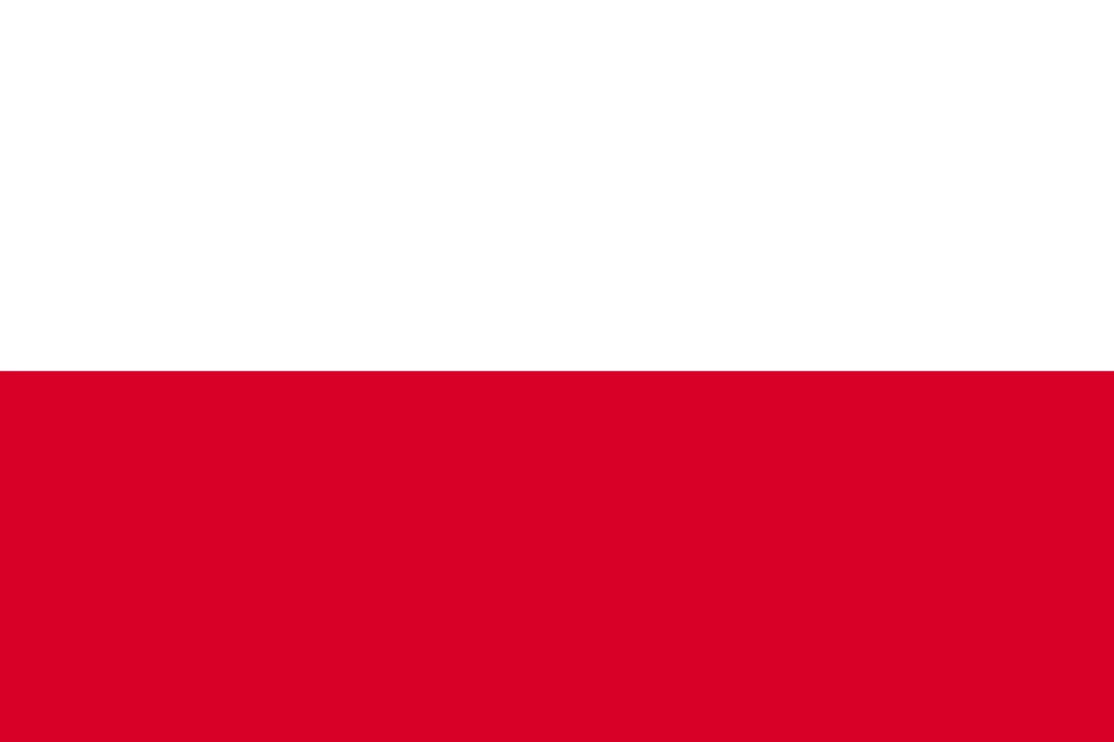 Poland Flag in White and Red – Free PNG