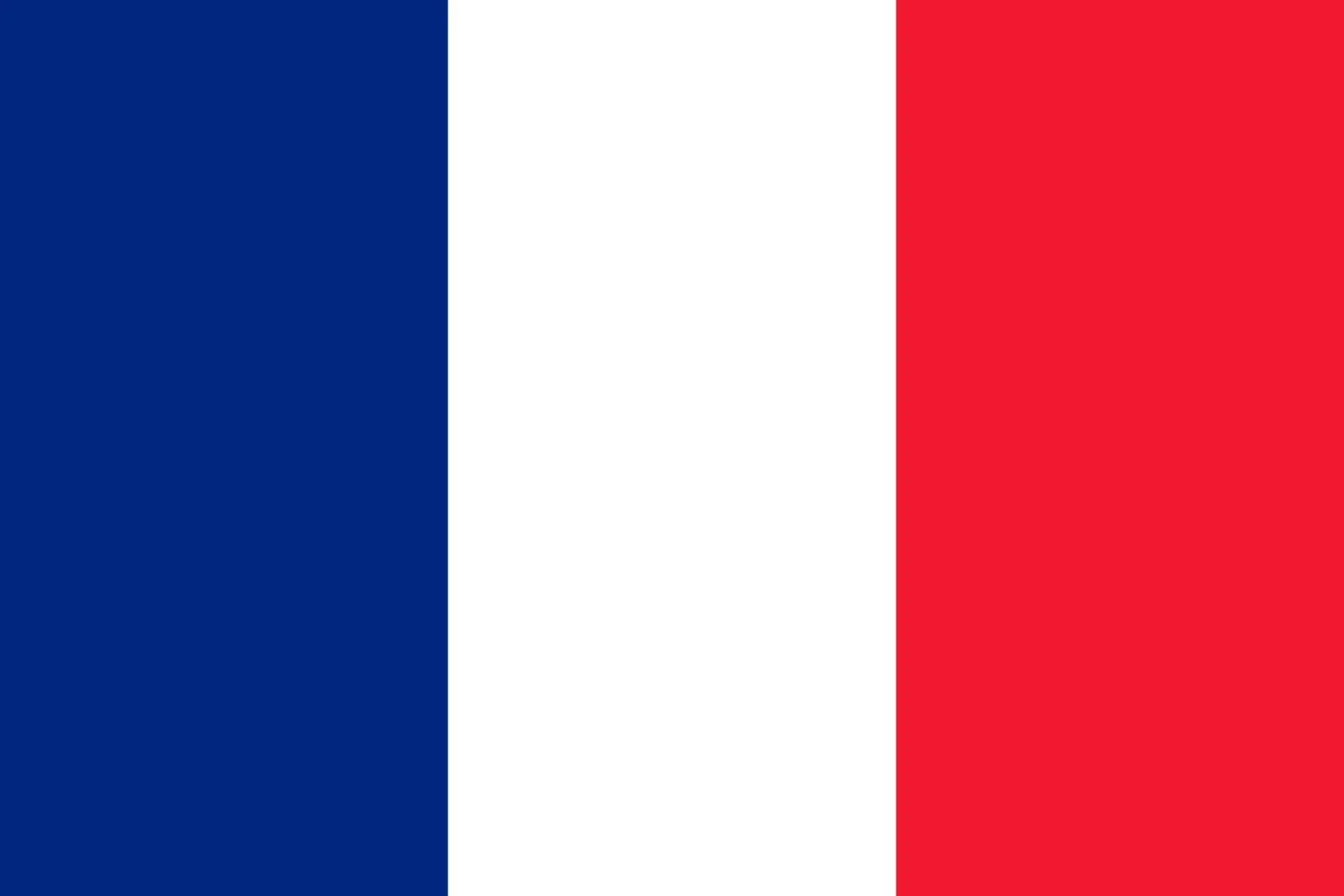 French Flag in Blue, White, and Red | Free PNG