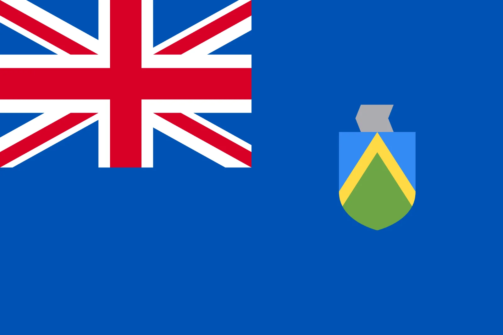 Saint Vincent Blue Ensign Flag Free PNG