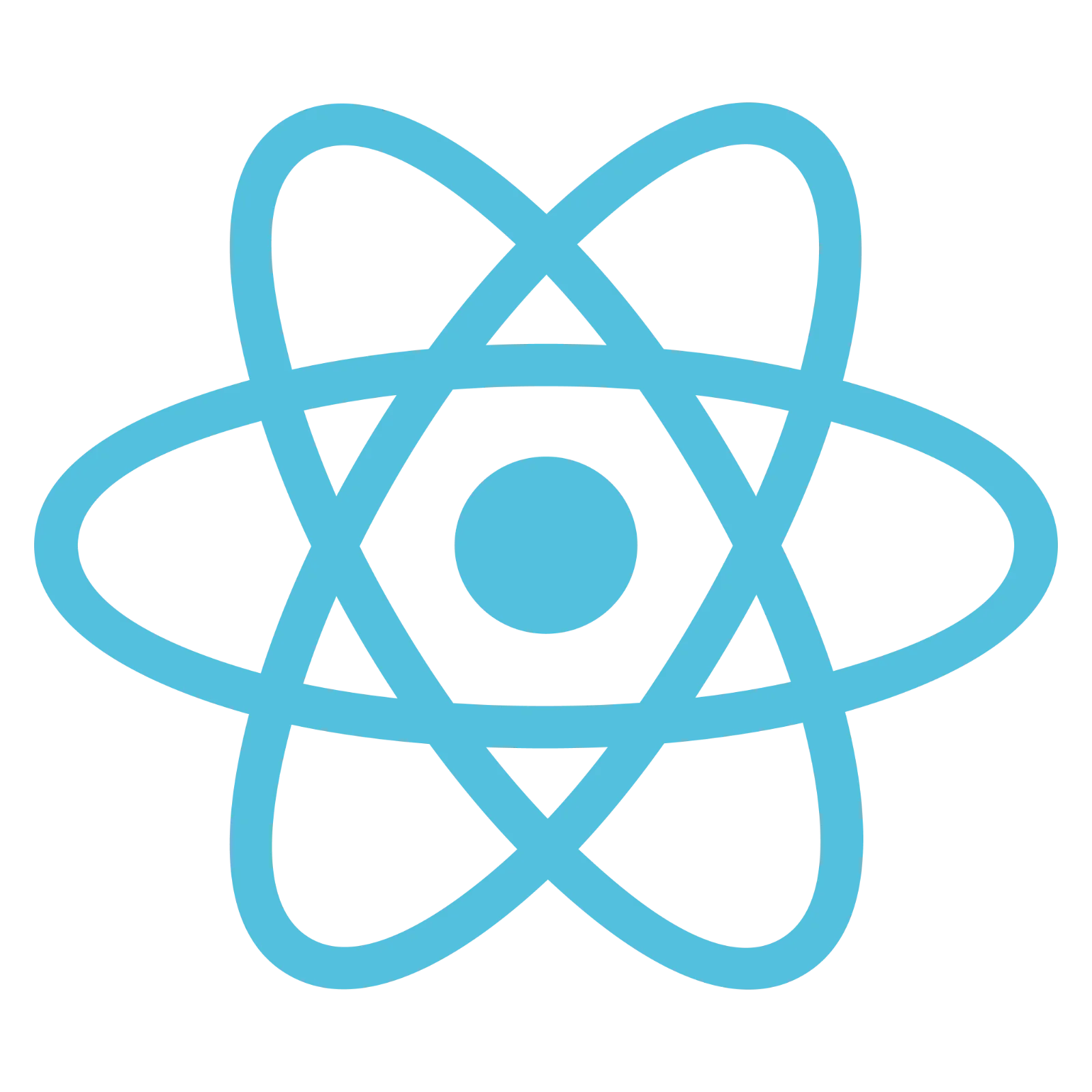 React Atom Logo Free PNG