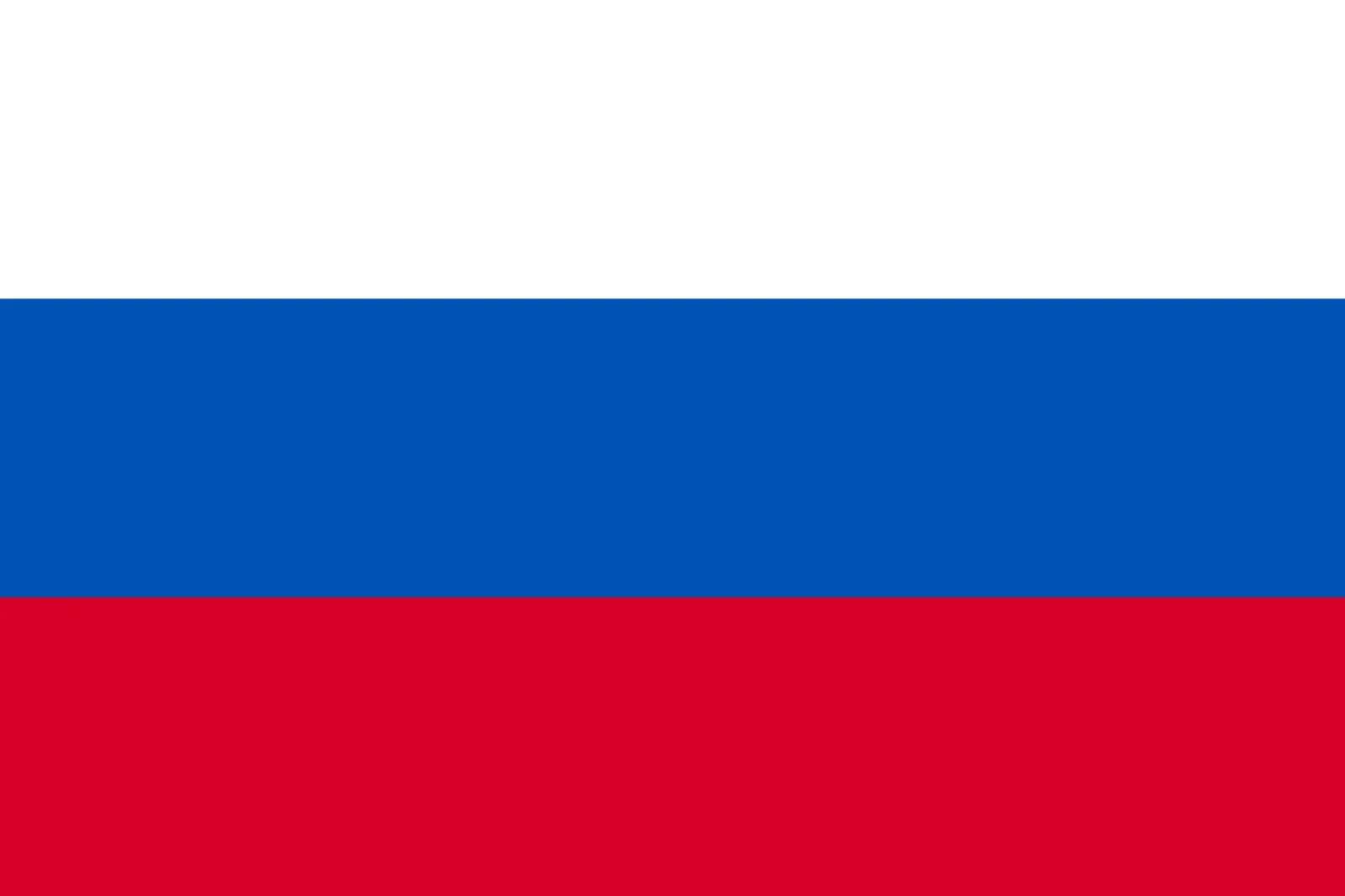 Russian Tricolor Flag Free PNG