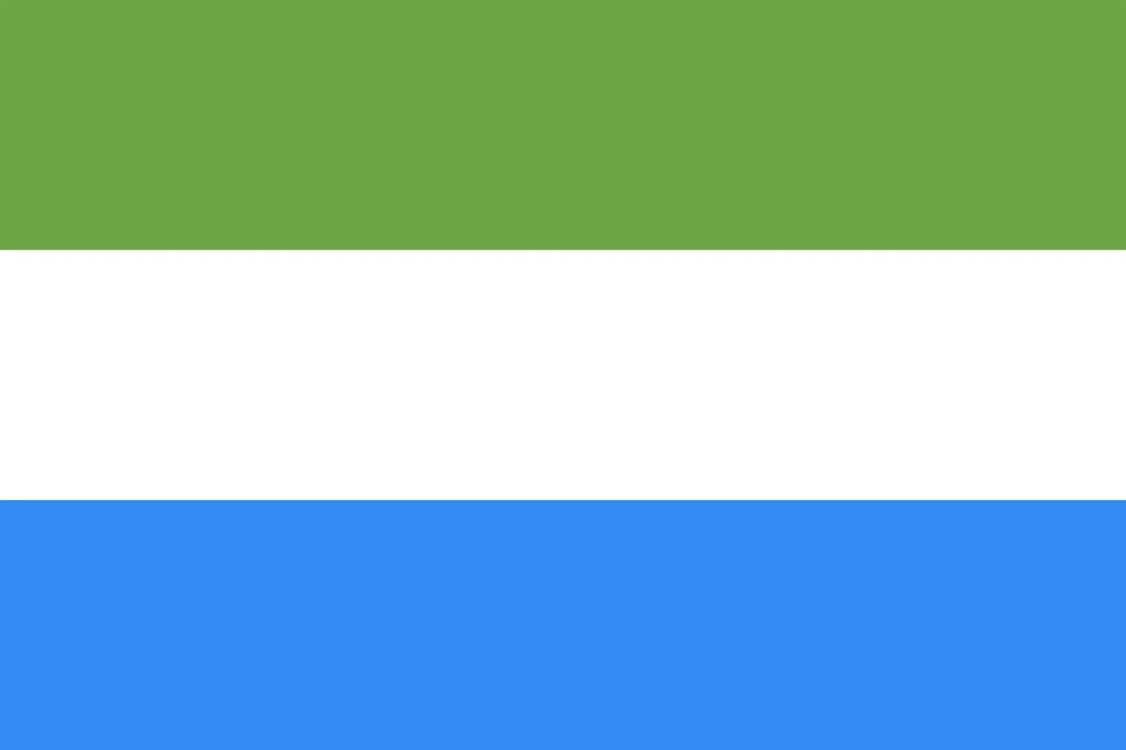 Sierra Leone Flag Free PNG