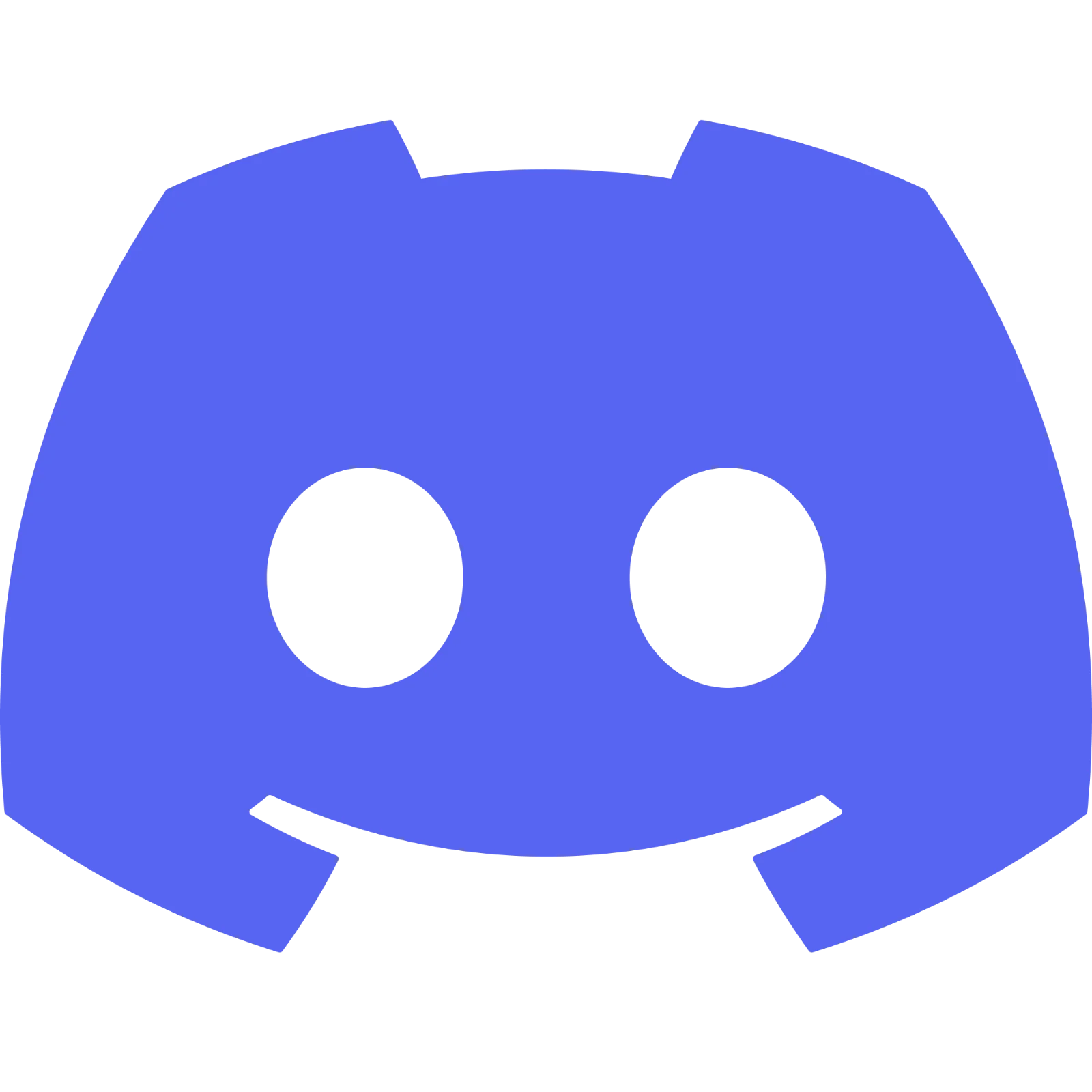 Blue Discord Gaming Chat Icon Free PNG