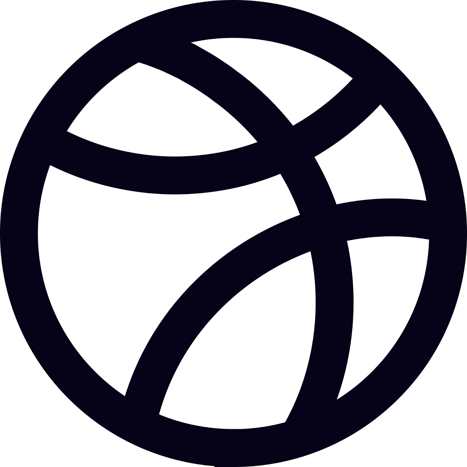 Dark Purple WordPress W Icon Free PNG