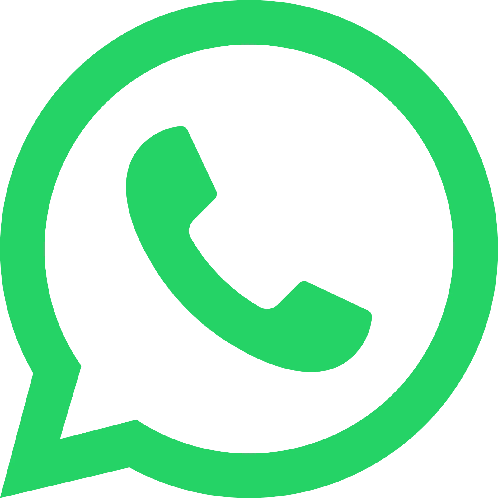 Green Phone in Speech Bubble Icon Free PNG