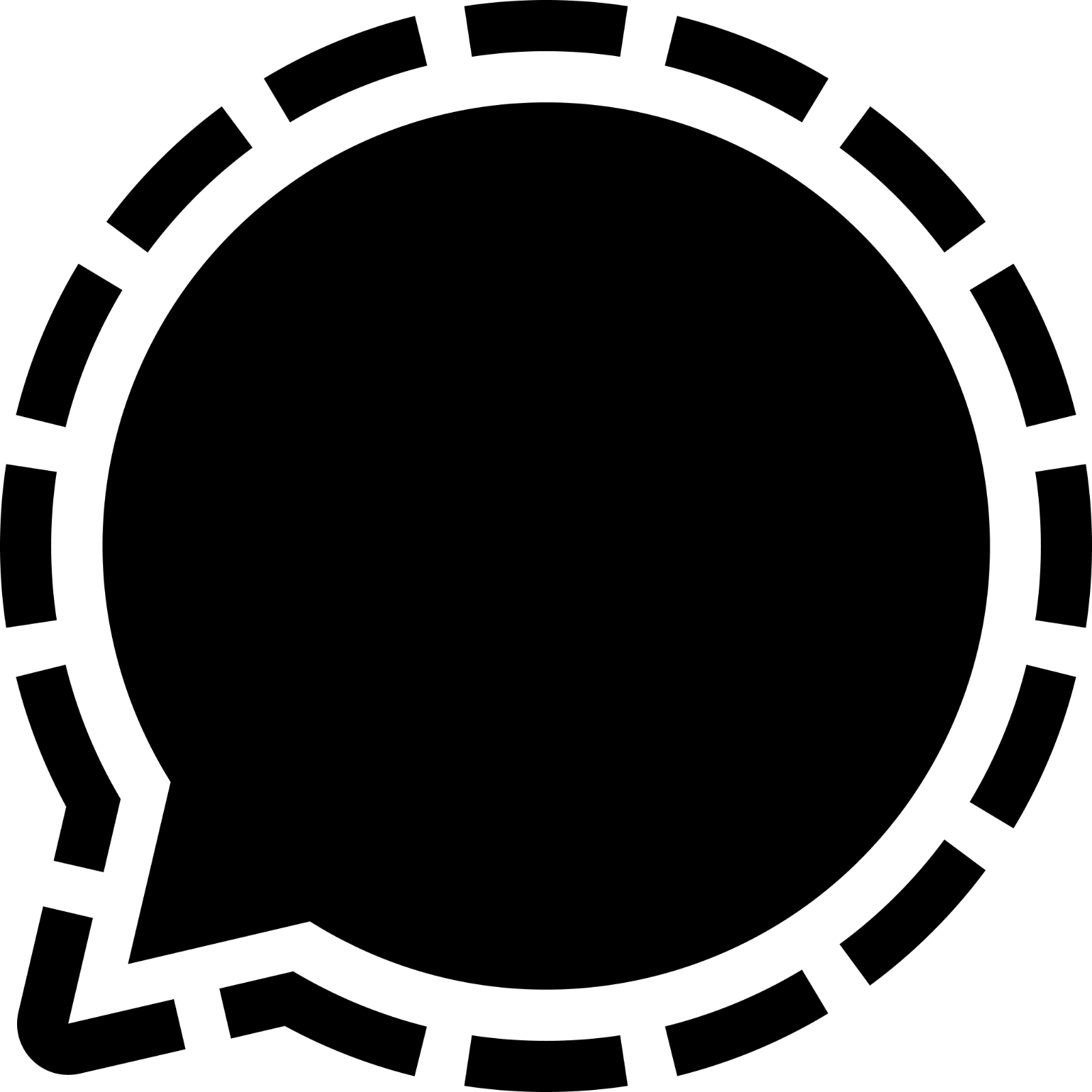 Plain Black Square Free PNG
