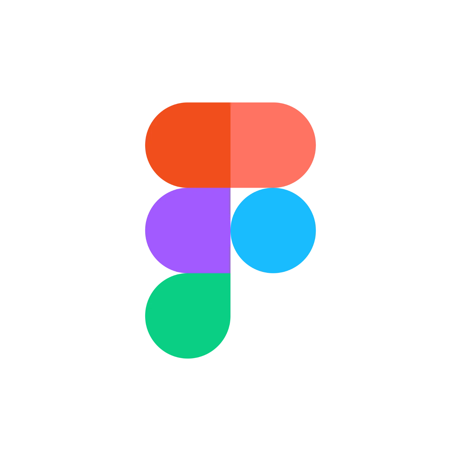 Colorful Figma Logo Icon on Black Background | Free PNG