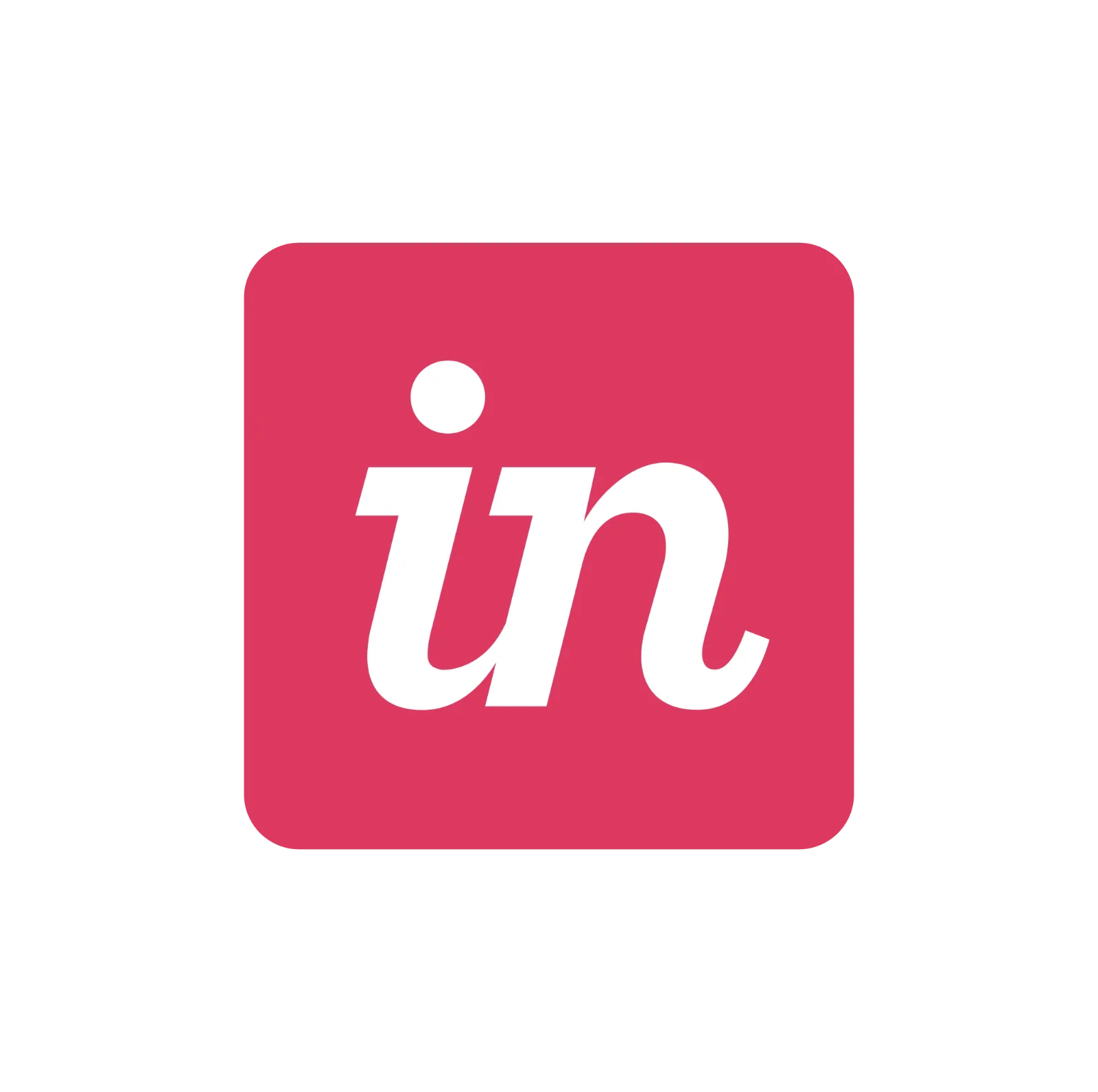 InVision Logo Free PNG on Black Background