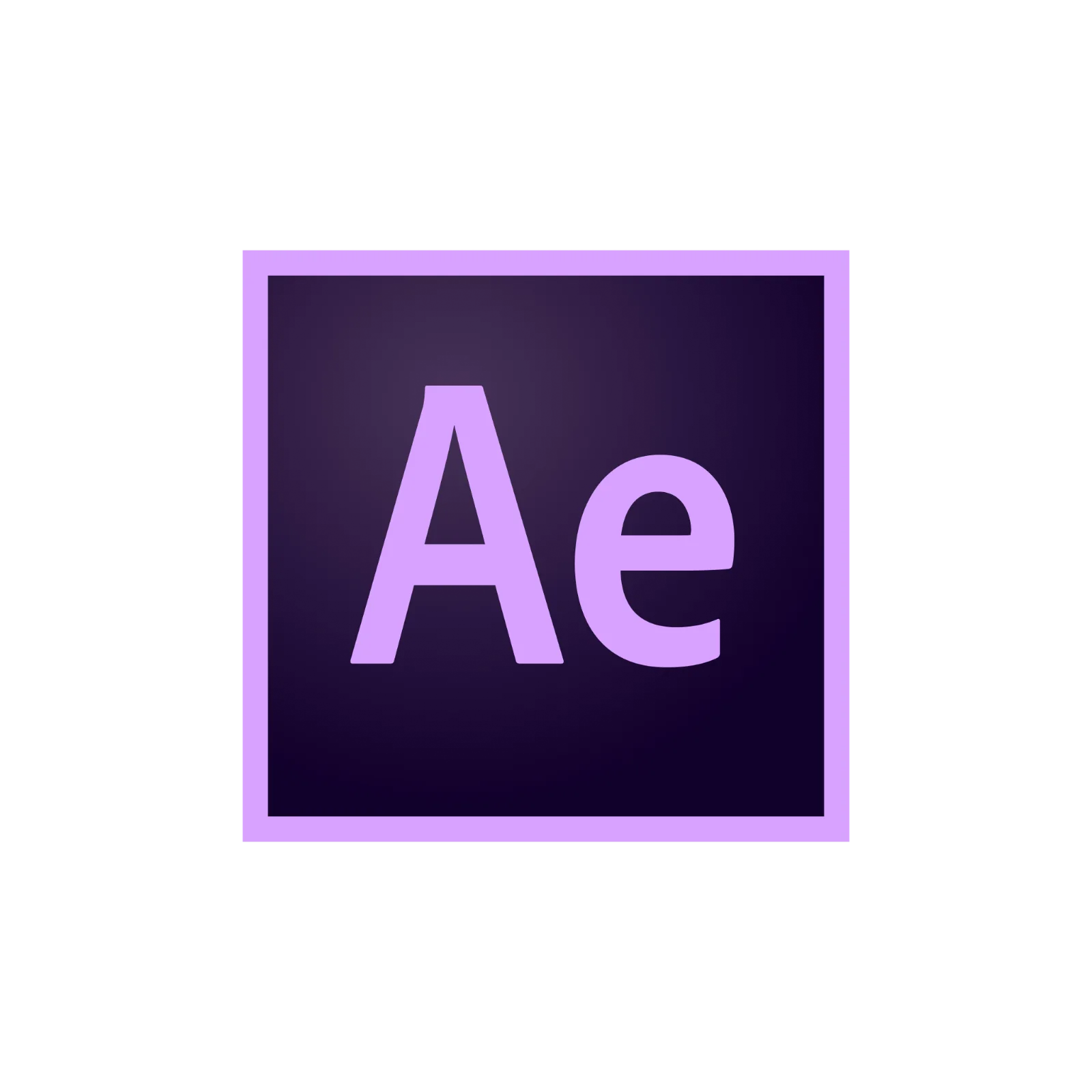 Adobe After Effects Logo Icon Free PNG