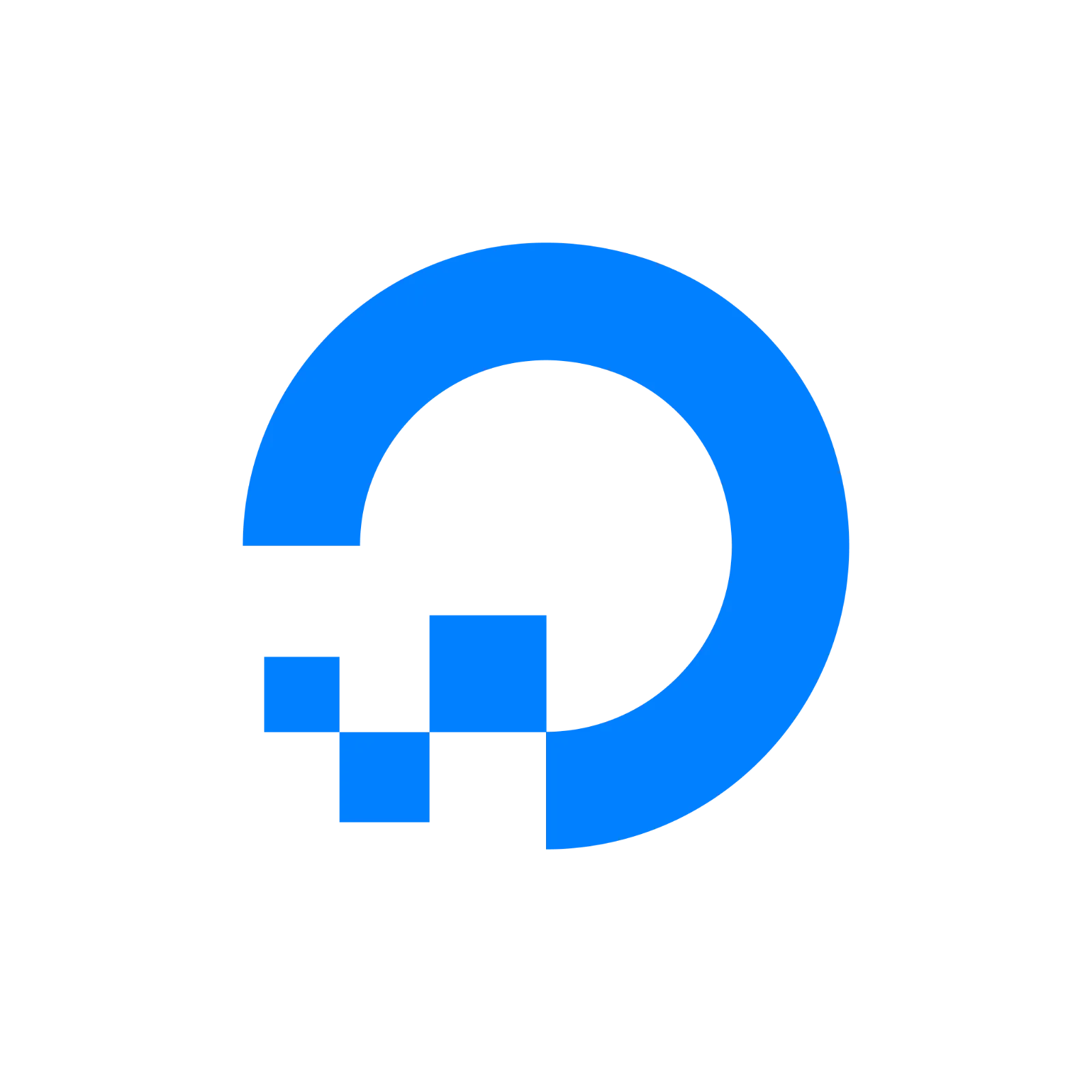 DigitalOcean Blue Logo Free PNG