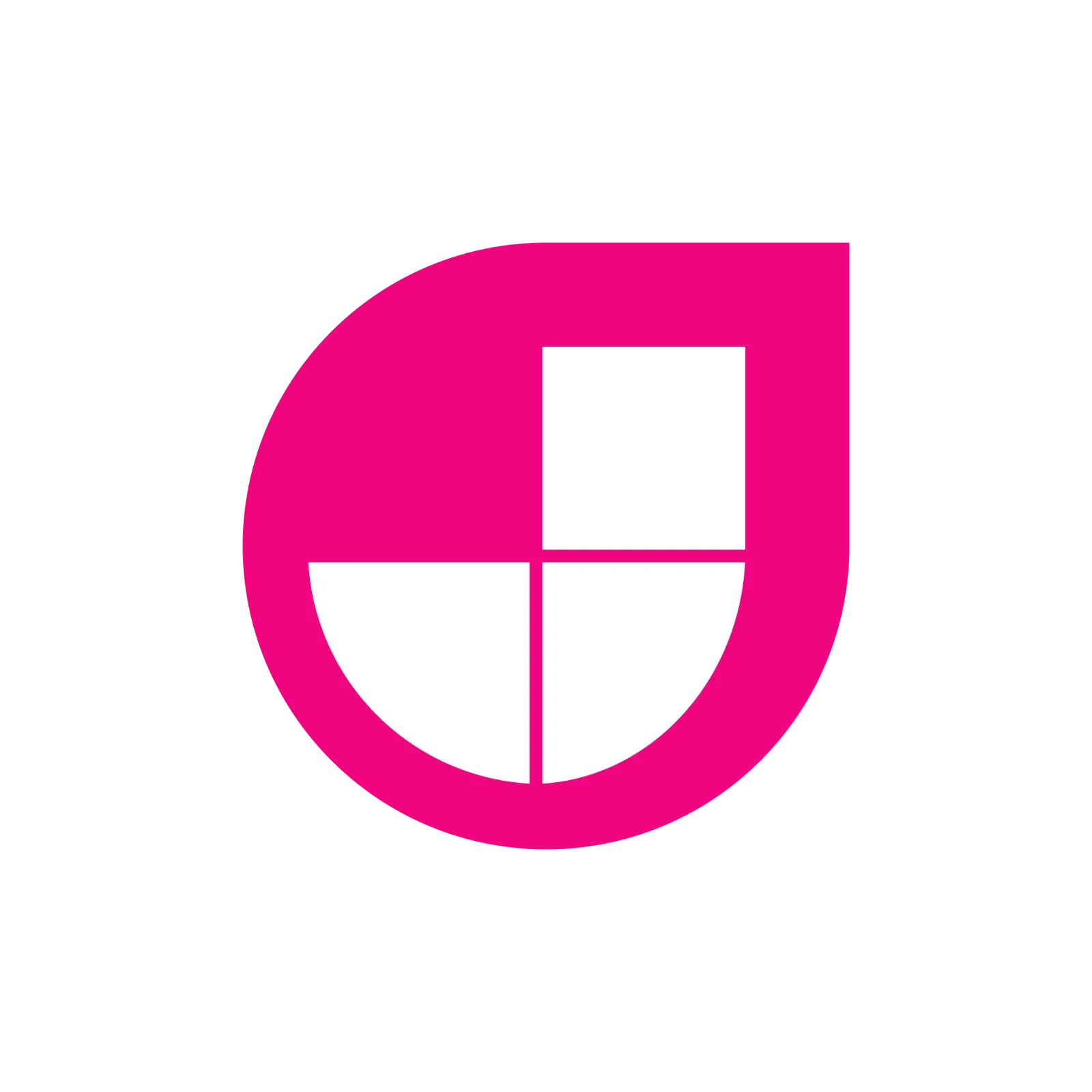 Magenta Window Emblem Free PNG