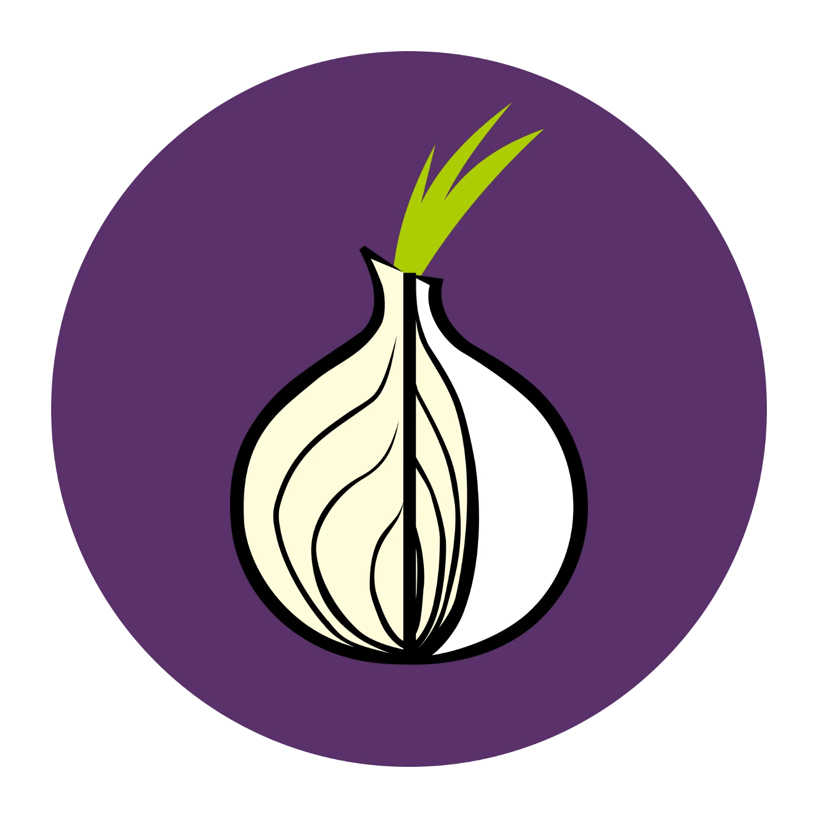 Tor Onion Privacy Emblem Free PNG