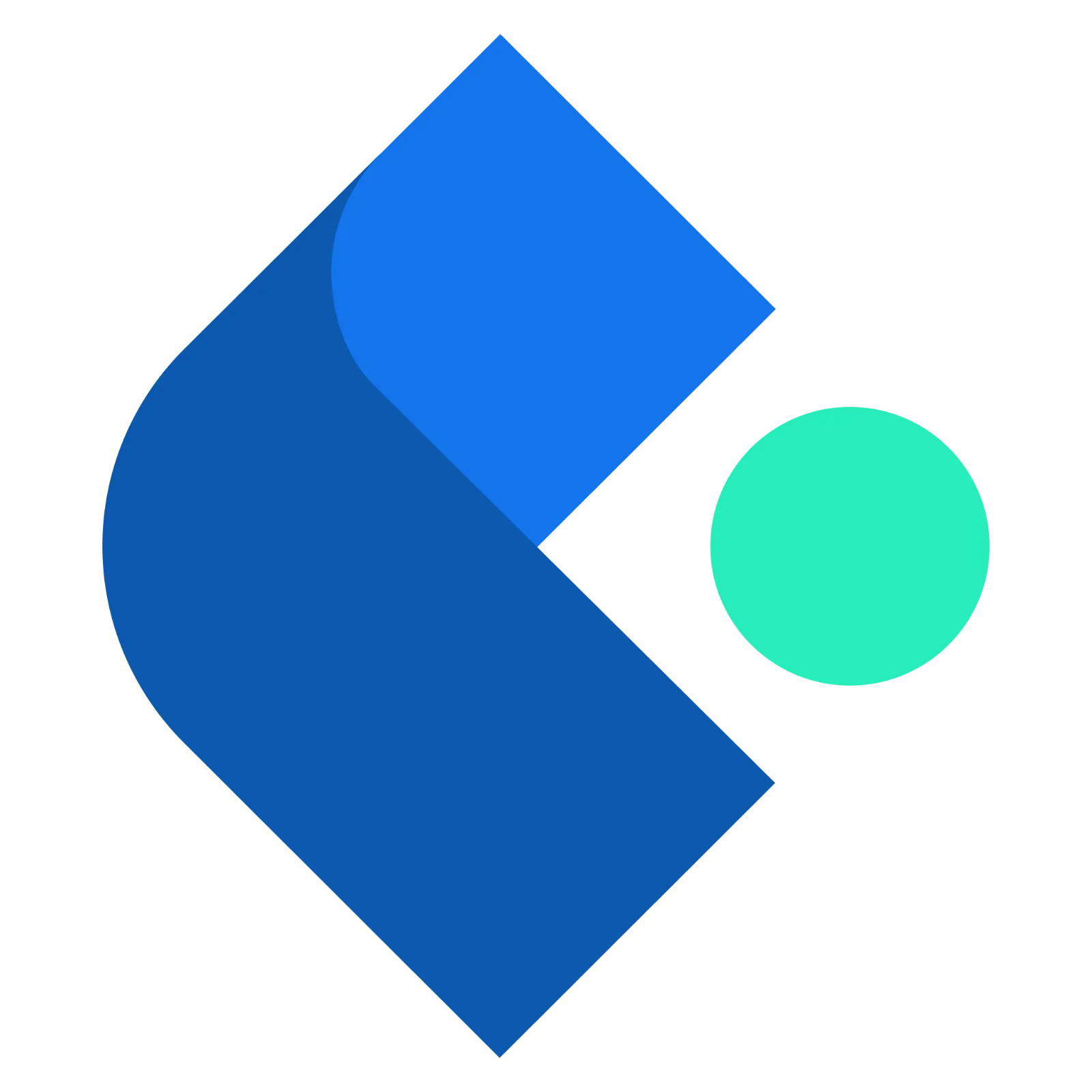 Yandex Kassa Blue Geometric Logo Symbol Free PNG