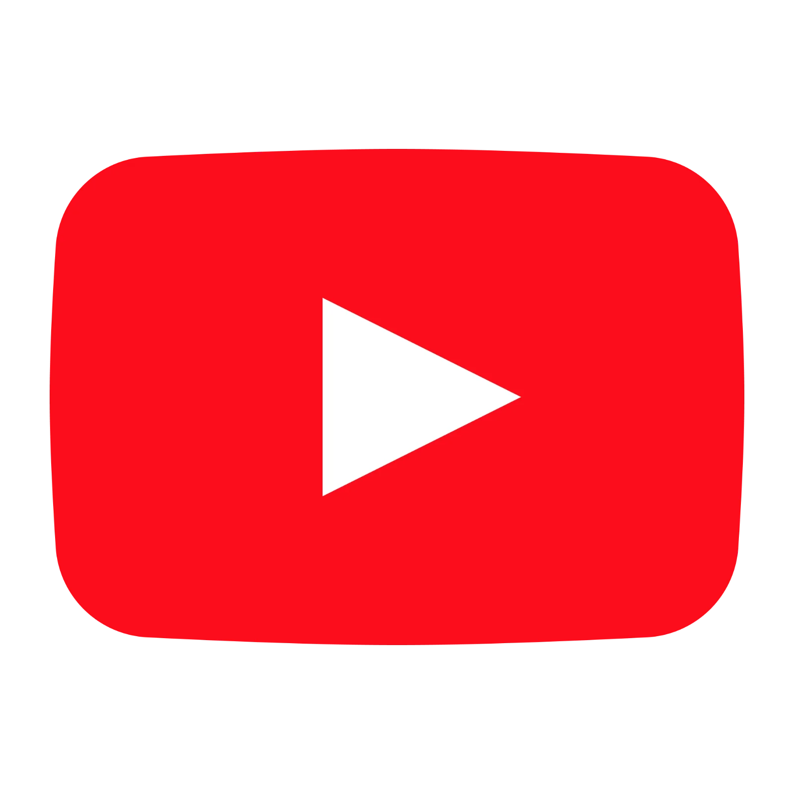 YouTube Play Button Logo Free PNG