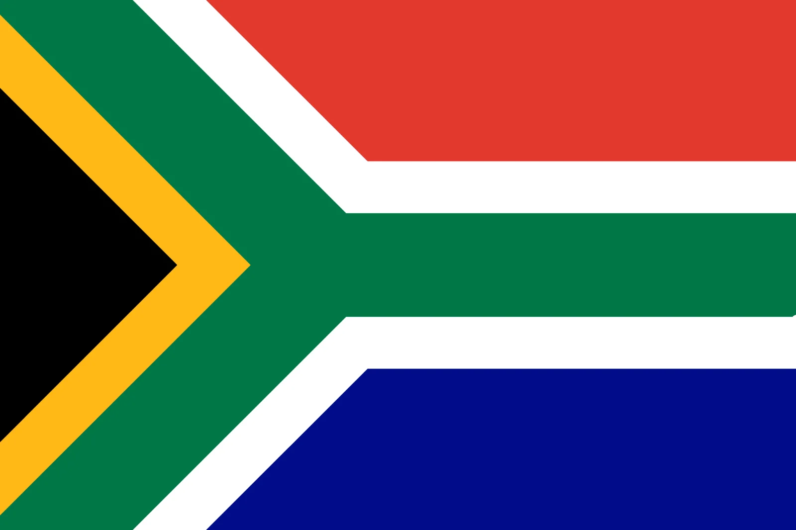 South African Flag Design Free PNG