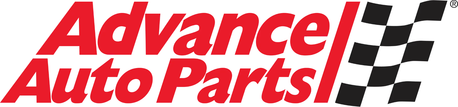 Advance Auto Parts Logo with Checkered Flag Free PNG