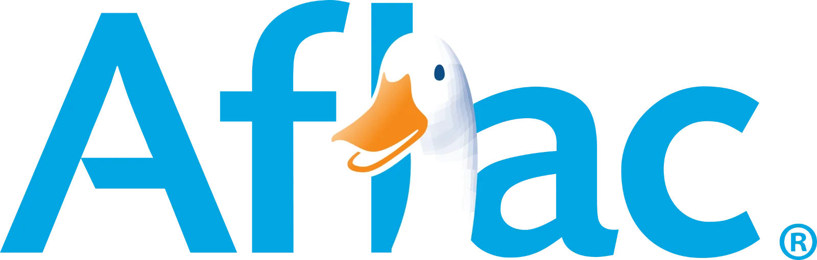 Aflac Logo with Duck Mascot Free PNG